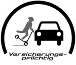 Allgemeine Informationen zum E-Scooter Shift iQ: E-Scooter sind in Deutschland versicherungspflichtig.