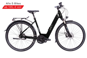 Citybike von Shift. Einfarbig in schwarz.